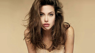 Araceli gilbert long hair necklace - a beige background free wallpaper