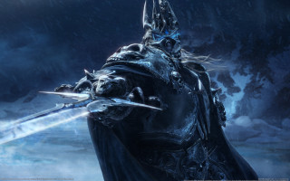 Man sword demon armor cape - his shoulder free wallpaper