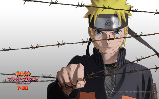 Naruto blonde blue eyed man - a sign free wallpaper