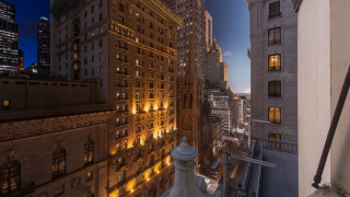 Night cityscape bridge tower asia - ashcan school free wallpaper