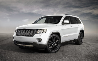 White jeep cement road cloudy - a.d.m. cooper free wallpaper