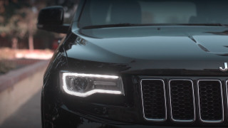 Jeep headlights hood up hood - its headlight free wallpaper