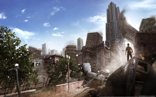 Man skateboard cityscape detailed matte - a skateboard free wallpaper