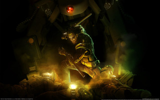 Eddie mendoza cyberpunk sword shield - cyberpunk art free wallpaper
