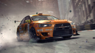 Car driving street video game - the front of it free wallpaper