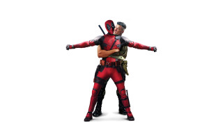 Deadpool man sword glove crossed - professional digital art free wallpaper