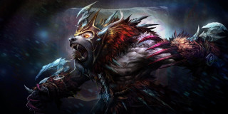 Demonic creature large head claws 2 - a large head free wallpaper