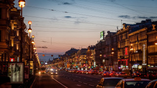 City street night magic realism - a city street free wallpaper