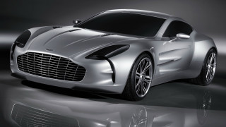 Silver sports car black white 3 - ray free wallpaper