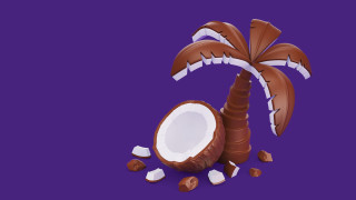 Chocolate palm tree broken pieces - filip hodas free wallpaper