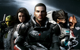 Space astronaut planet starry sky 2 - free cyberpunk wallpaper