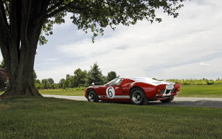 Red sports car tree grass - the side of a road next free wallpaper