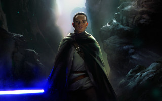Woman star wars cave lightsaber - a light saber free wallpaper