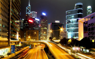 Tokyo cityscape night lights ferris - andrew law free wallpaper