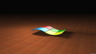 Colorful object wooden surface dark 2 - a wooden surface free wallpaper