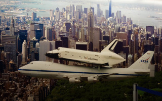 Large jetliner white plane space - epic scale free wallpaper
