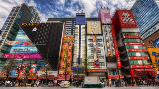 Tokyo cityscape skyline architecture pagoda - a sky background free wallpaper for desktop