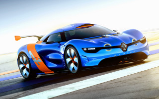 Blue orange sports car track - a track free wallpaper