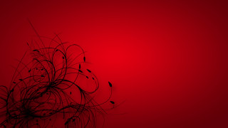Red background black swirls pattern - alison kinnaird free wallpaper