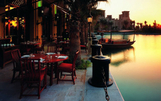 Restaurant boat dock sunset kimono - the dock free wallpaper
