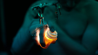 Lit object green light cyberpunk - cyberpunk art free wallpaper