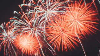 Fireworks night sky kimono sunset - a bunch of fireworks free wallpaper