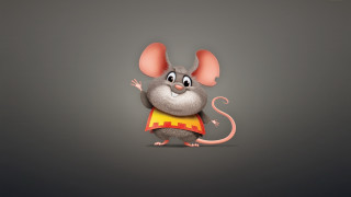 Cartoon mouse sweater smile mouse - a mouse free wallpaper