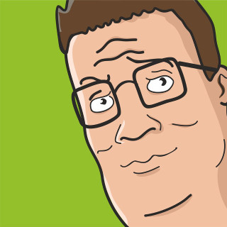 Man glasses green background surprised - look free wallpaper