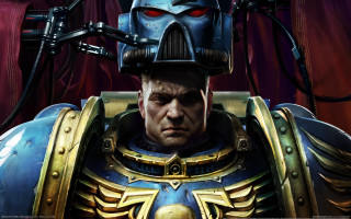Antipodeans helmet metal armor warhammer - a man in a helmet free wallpaper