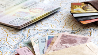 Passport money wallet world map - money free wallpaper