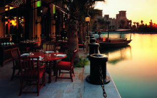 Restaurant boat sunset dock kimono - the dock free wallpaper