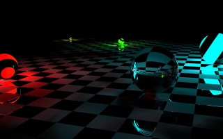Checkered floor raytraced battlefield neo - floor free wallpaper