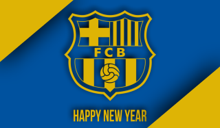 Soccer ball blue yellow background - a soccer ball free wallpaper