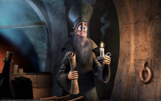 Cartoon character candle room stone - antipodean free wallpaper
