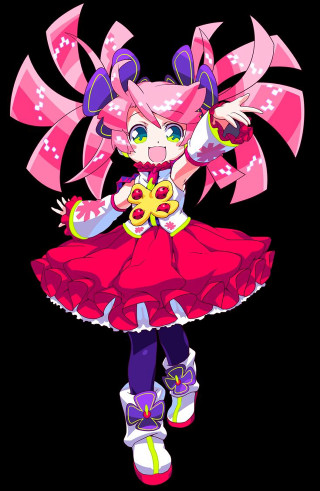 Girl pink dress bow head - a pink bow free wallpaper