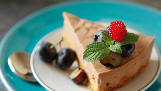 Strawberry shortcake pastel food photography - a piece of cake free wallpaper