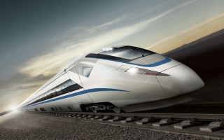 White train cloudy sunset platform 2 - the platform free wallpaper