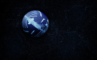 Space skeleton astronaut beautiful stars - space free wallpaper