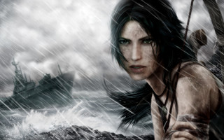 Woman boat water ship fantasy - a ship free wallpaper