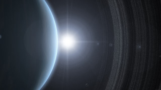 Bright sun moon lens flare - a bright sun free wallpaper