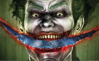 Joker toothbrush green eyes beard - a toothbrush free wallpaper