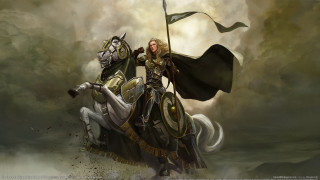 Woman horse riding epic fantasy - epic fantasy character art free wallpaper
