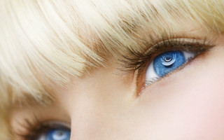 Blue eyes blonde hair eyeshadow 2 - blue eyeshadow free wallpaper