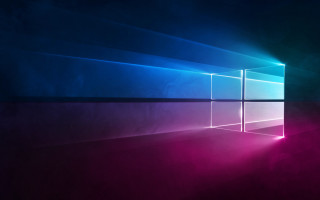 Bright light window pink blue - side wall free wallpaper