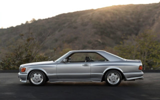 Silver car mountain forest vehicle - photorealism free wallpaper