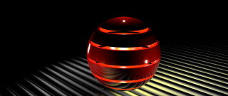 Red barrel black floor light - computer art free wallpaper