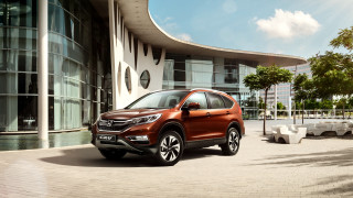 Red honda crv building circular - an gyeon free wallpaper for desktop