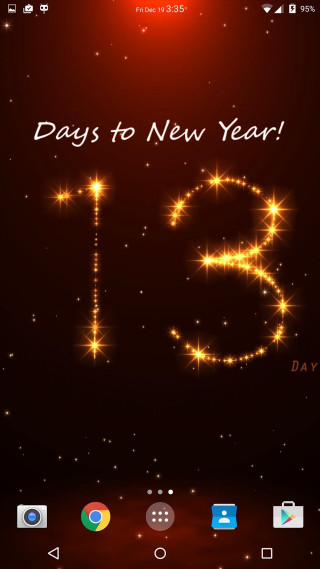 Red background happy new year - free new year wallpaper