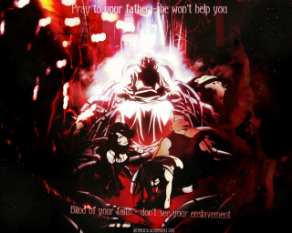 Man armor light shining poster - a caption free wallpaper
