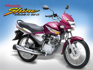 Red motorcycle blue background honda - cheng shifa free wallpaper